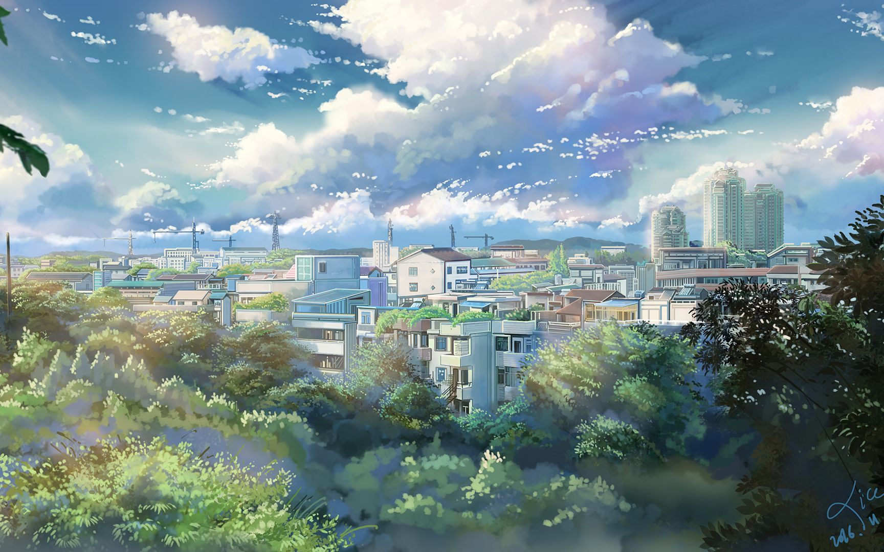 动漫风景【动漫风景素材无水印】-星环空间
