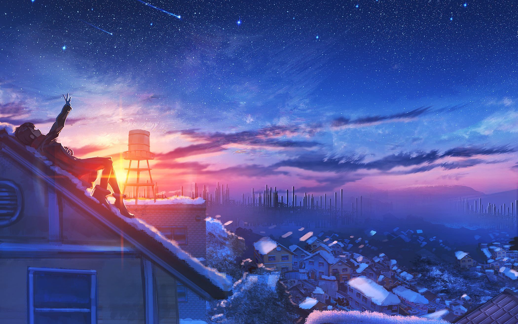 你喜欢纯音乐吗？【纯音乐动漫风景素材】-星环空间