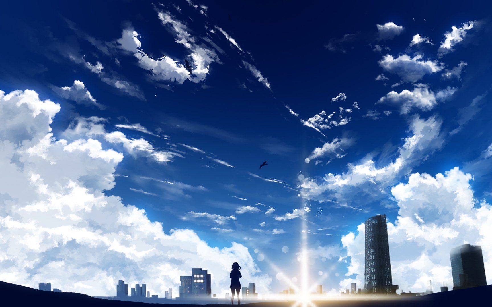 【4k无水印动漫风景素材】每一帧都是壁纸（需要自取）-星环空间